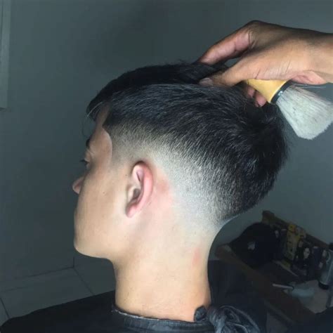 low fade corte de cabelo.